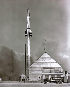 Albert II flies into space